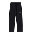Fear Of God Essentials Hot Stamped Double Line Straight Leg Sweatpants Black