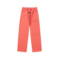 Fear Of God Essentials Tone‑on‑Tone Text Logo Straight‑Leg Sweatpants Coral Red