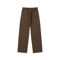 Fear Of God Essentials Tone‑on‑Tone Text Logo Straight‑Leg Sweatpants Dark Brown