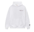 Fear Of God Essentials Hot Stamped Double Line Pullover Hoodie White